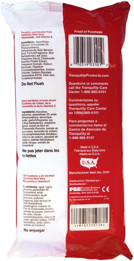 Tranquility Cleansing Wipes - Image 5