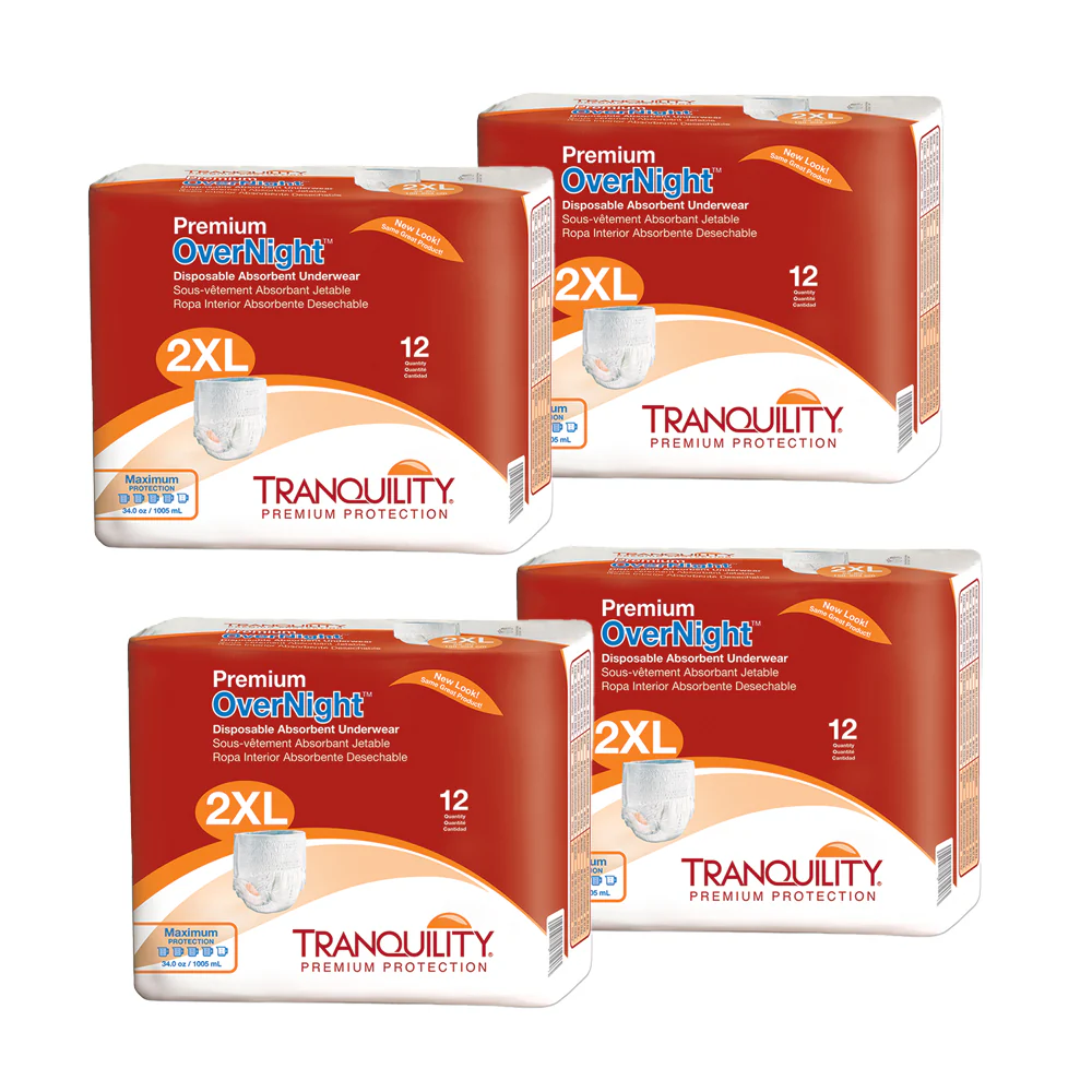 Tranquility Premium Overnight Disposable Absorbent Underwear - Image 16