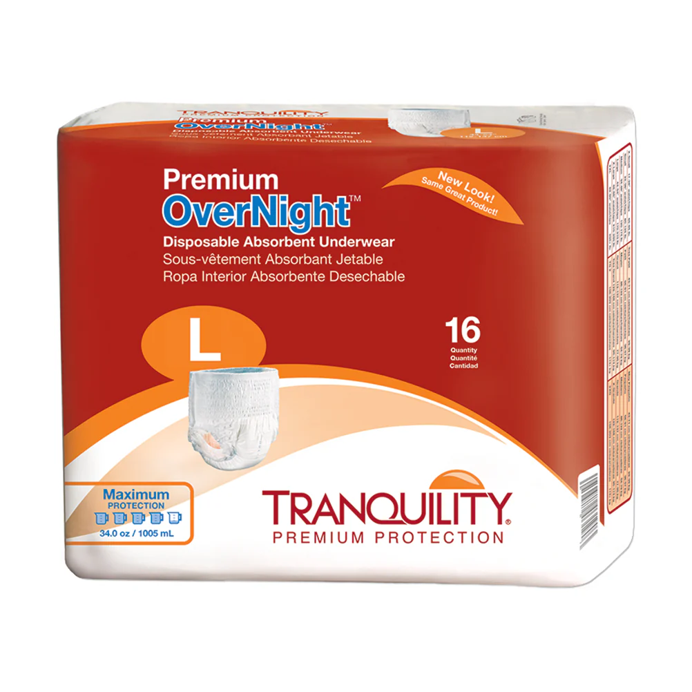 Tranquility Premium Overnight Disposable Absorbent Underwear - Image 4