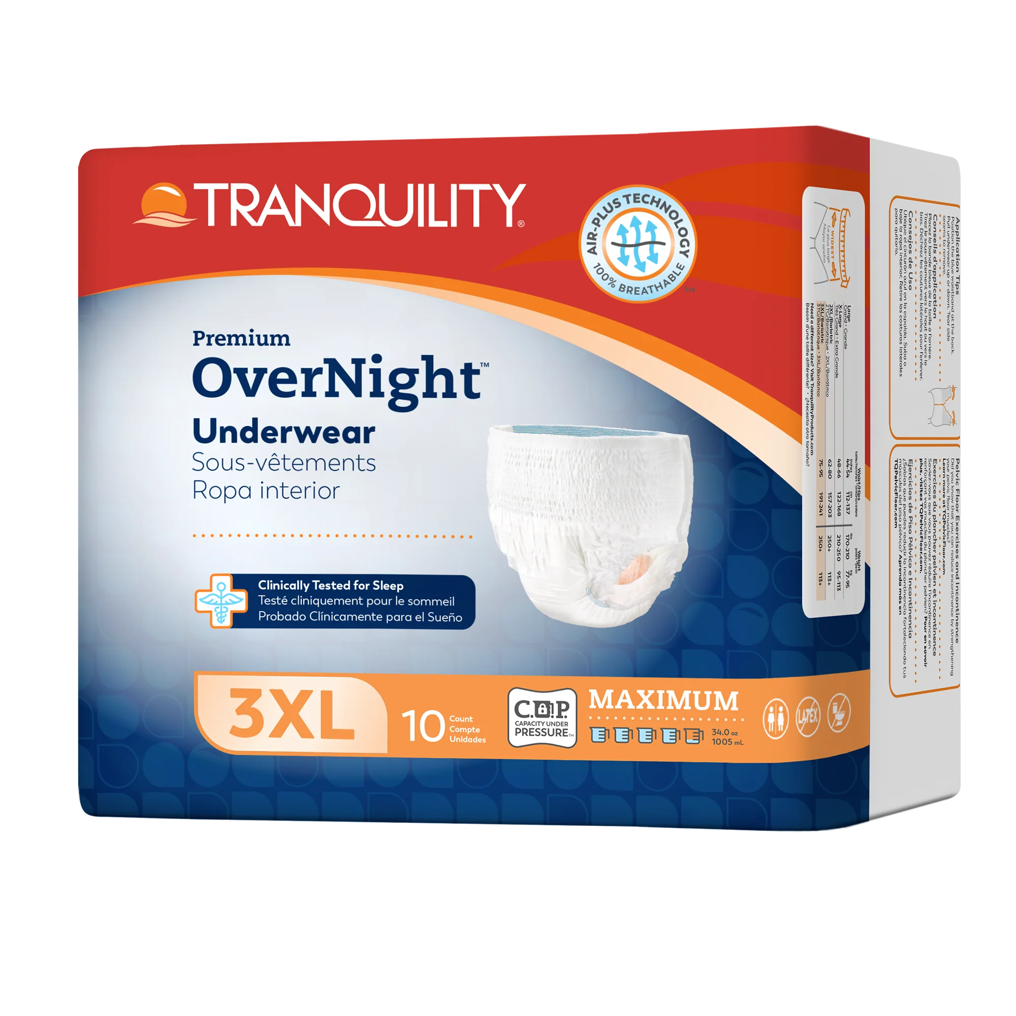 Tranquility Premium Overnight Disposable Absorbent Underwear - Image 7
